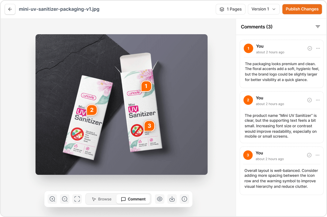 Visual Feedback